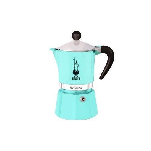 Bialetti Machine à Expresso pour Tasse, Aluminium, Bleu Clair, 30 x 20 x 15 cm - 5041