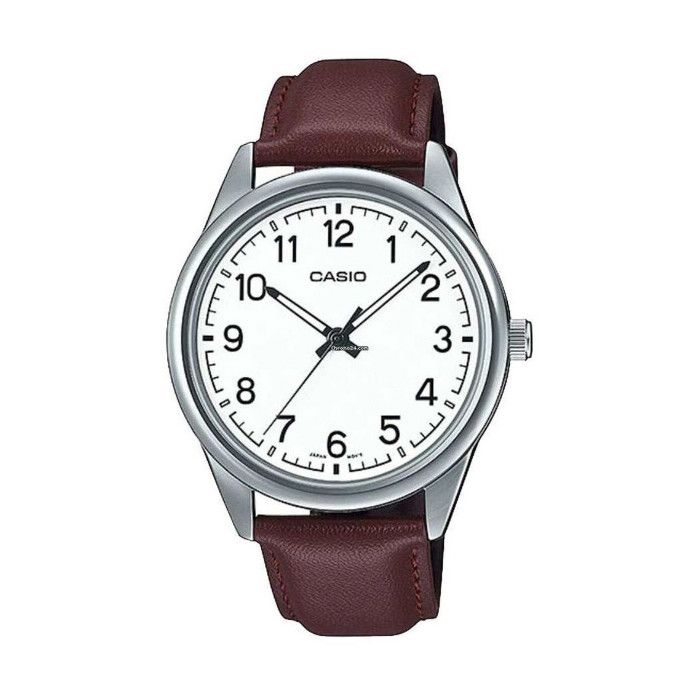 Casio MTP-V005L-7B4UDF - Orologio Unisex, 40 Mm, Analogico, Colore Bianco E Argento - 2