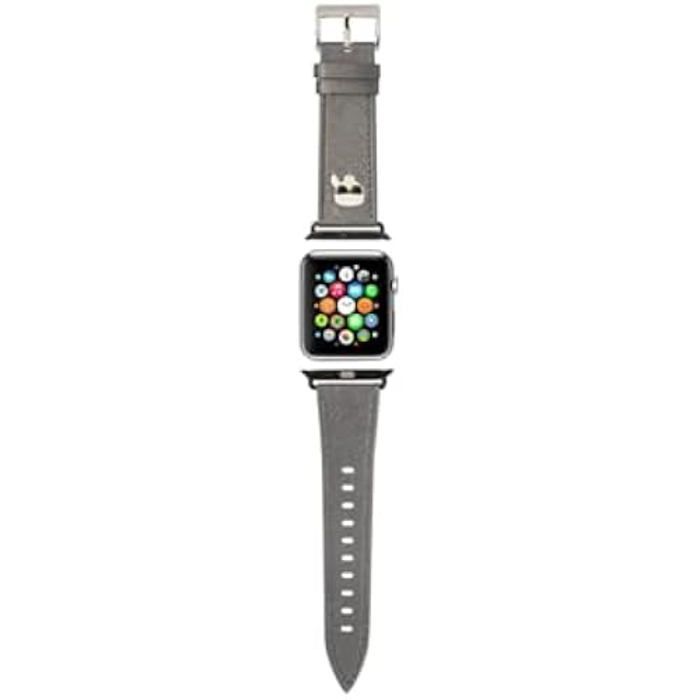 Karl Lagerfeld Karl Head pour Apple Watch Silicone 38 41mm - vue 2