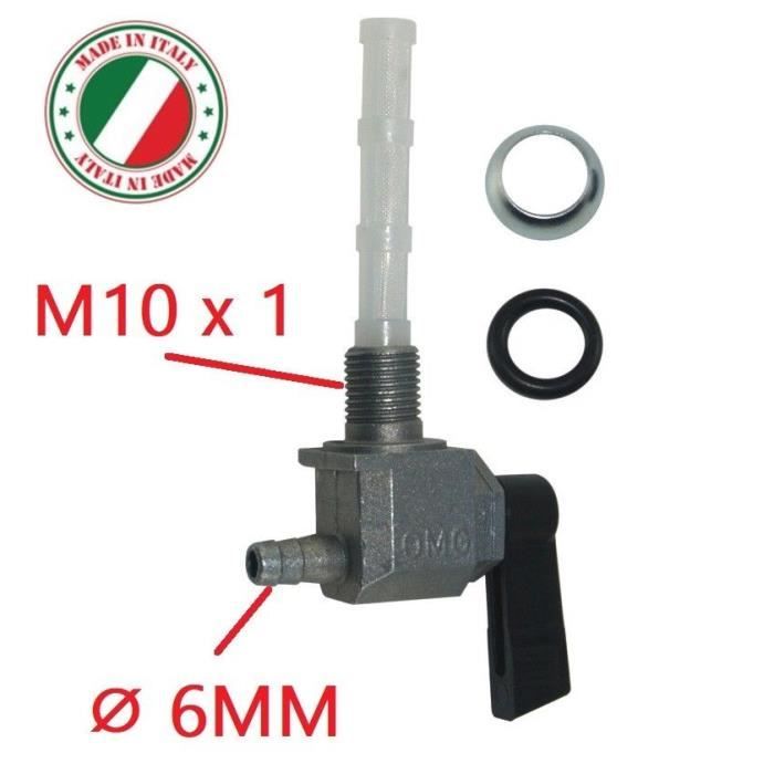 Robinet Essence Universel M10x1 Pour Mobylette, Motobécane, Malagutti Et Autres Cyclomoteurs