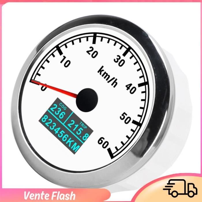 Compteur De Vitesse Numérique GPS Universel - Pour Voiture, Moto, Vélo - Affichage KM/H MPH - Compact Avec Port USB - 5