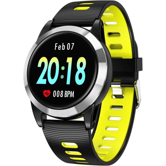 Tipmant Montre Connectée Femmes Homme Enfant IP68 Etanche Bracelet Connecté Écran Coloré Smartwatch avec Cardio Podometre S - avis / test