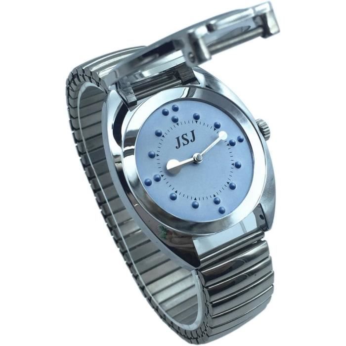 Montre En Braille Pour Malvoyants – Rare – Occasion – Unisexe Adulte – Sans Marque