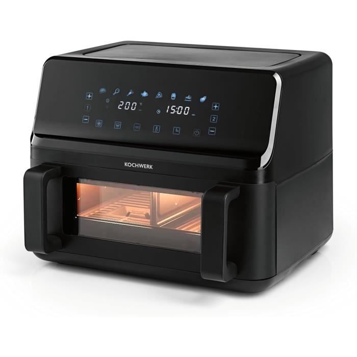 Friteuse à air chaud Vario à double chambre 9 L Airfryer chambre divisibleécran tactile 8 programmes Friture daliments - Generic