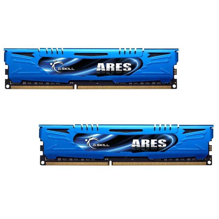 Vente Memoire PC G.SKILL RAM PC3-19200 / DDR3 2400 Mhz - F3-2400C11D-16GAB - DDR3 Performance Series - Ares - Low Profile pas cher Vente Memoire PC G.SKILL RAM PC3-19200 / DDR3 2400 Mhz - F3-2400C11D-16GAB - DDR3 Performance Series - Ares - Low Profile pas cher