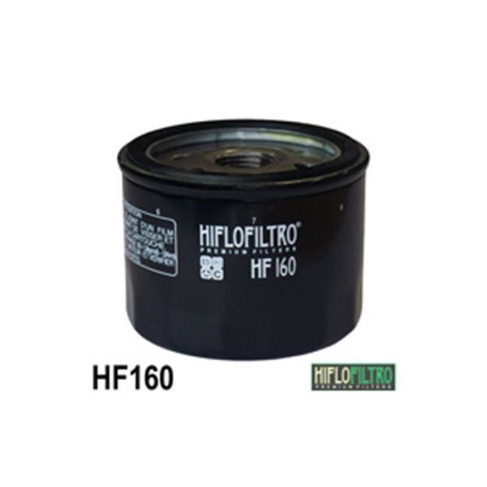Filtre à huile Hiflofiltro pour moto HF160