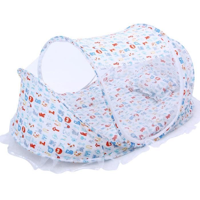 Tente Moustiquaire Lit Barceau Bebe 0 2ans Ete Pliable Portable Anti Insecte Avec Oreiller Matelas 3 Pcs Pour Maison Voyage Jouer Blanc Achat Vente Lit Pliant Soldes Cdiscount