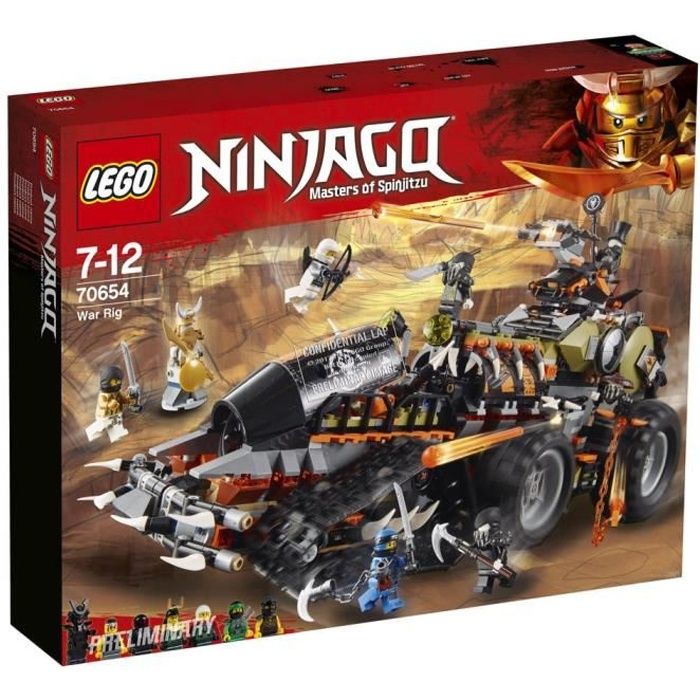 LEGO®-NINJAGO® Le véhicule de combat Dieselnaut Jeu pour Enfant 9