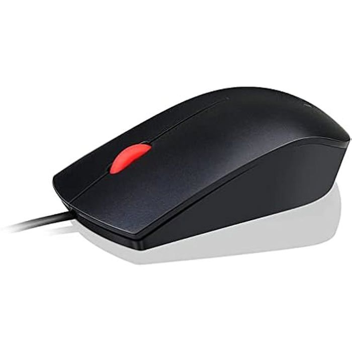 Souris USB - LENOVO - Essential - Ergonomique - Légère - 60g