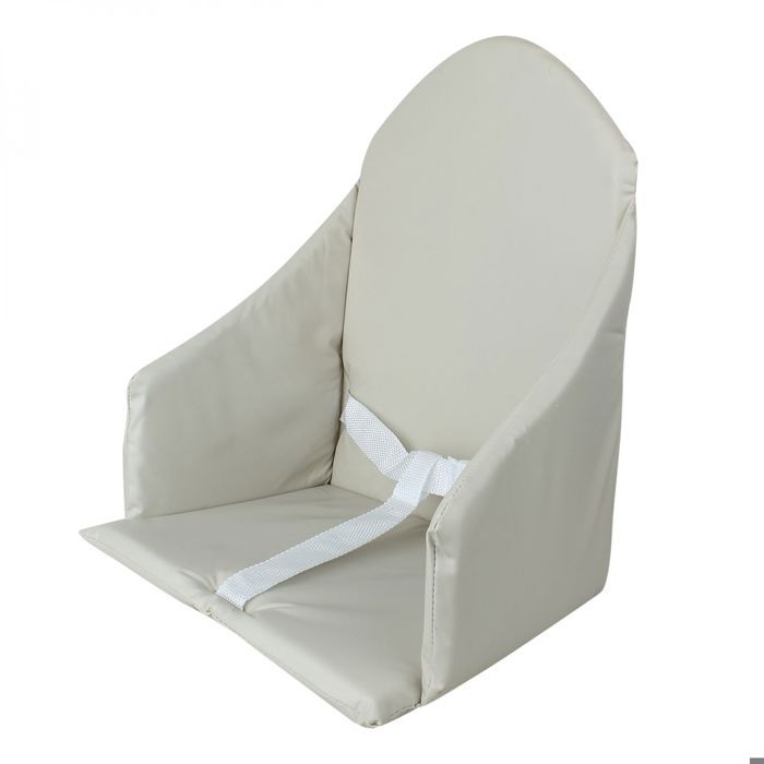 Coussin d'assise universel miam avec harnais pour chaise haute bébé - beige  uni - Conforama