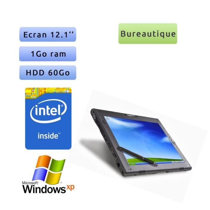 Motion Computing LE1600 - Windows XP Tablet - 1.5Ghz 1Go 60Go - 12.1 - Tablet PC Gris - Motion Computing