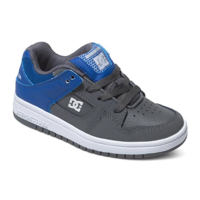 DC SHOES Manteca Chaussure Garcon - Taille 33 - GRIS Gris - Achat / Vente  basket - Cdiscount