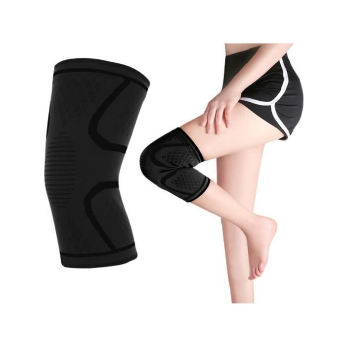 Genouillère de compression sportive, genouillère rotule et ligamentaire,  genouillère pour arthrose, unisexe (1 pièce) - Cdiscount Sport