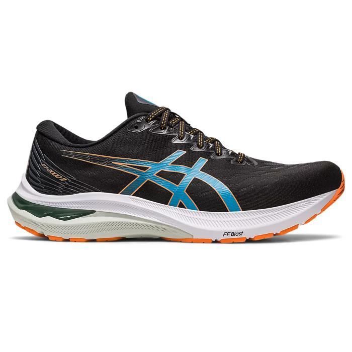 Chaussures de Running - ASICS - GT-2000 11 - Amorti amélioré - Stabilité - Noir - Homme