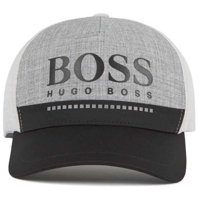 chapeaux Hugo Boss Logo Cap 3 Gris 