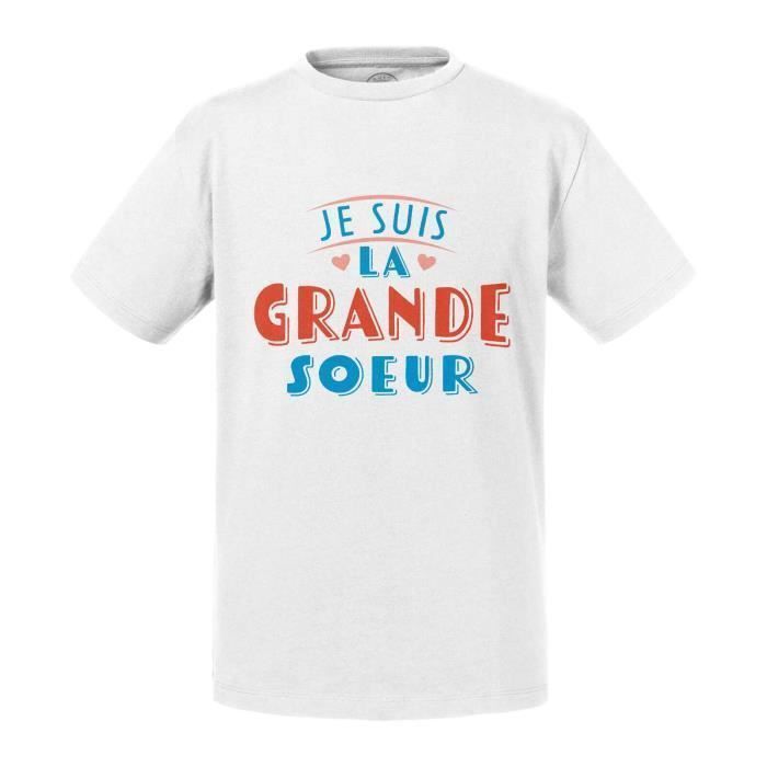 Shirt Enfant Tee Shirt Grande Soeur Pour 2021 Tee Shirt Grande