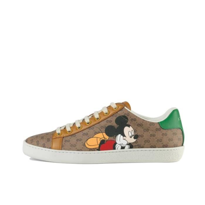 Chaussure Gucci Basket 2021 Sneakers Pas Cher Femme Homme Brun - Cdiscount  Chaussures