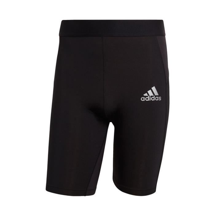 ADIDAS Short Techfit Noir - Homme/Adulte