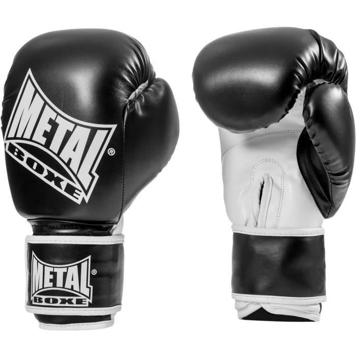 Gants de boxe entrainement Metal Boxe - noir - 16 oz