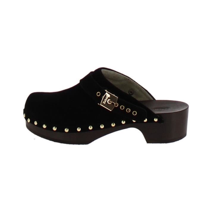 Sabot SCHOLL PESCURA MARION SUEDE - Noir - Femme - Daim-Nubuck