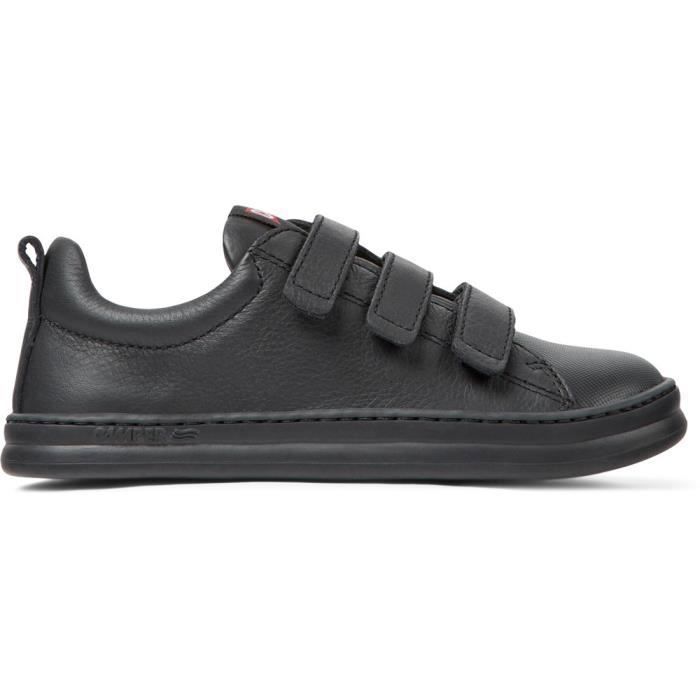 Camper CAMPER Runner Four GT - baskets enfant cuir noir scratch