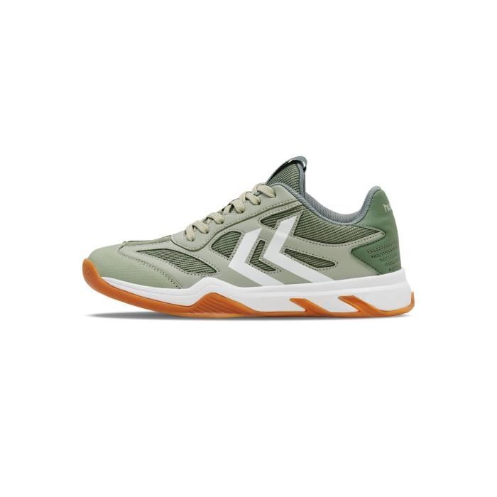 chaussures de handball indoor hummel teiwaz iii - green - 42