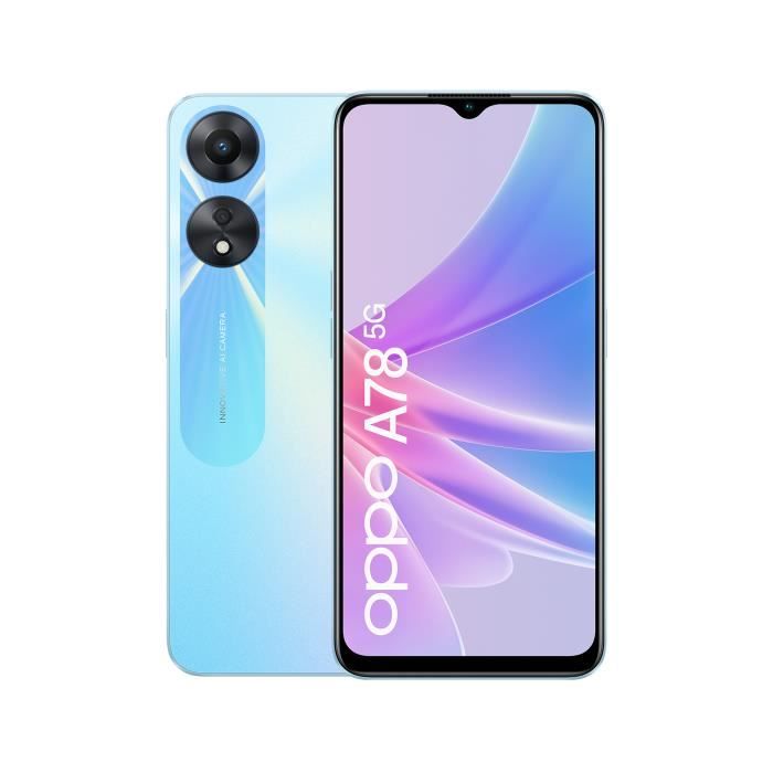 Smartphone OPPO B082F31YVQ Blu - Double SIM - 4 Go RAM - 128 Go - Lecteur dempreintes digitales