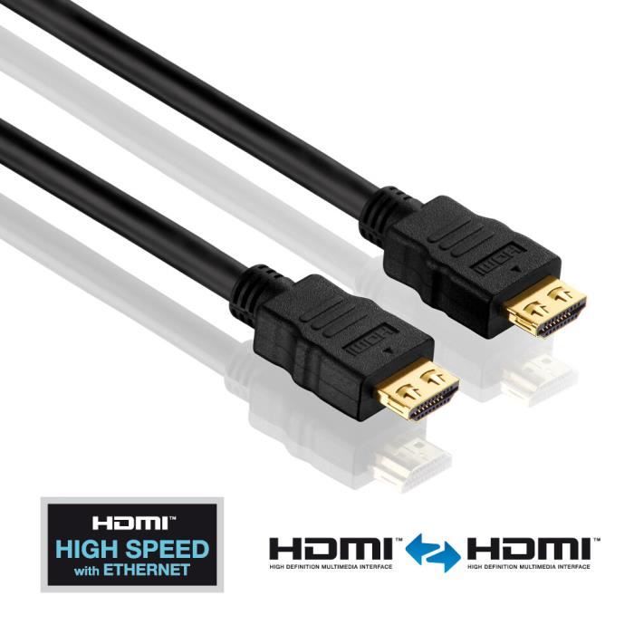 Câble HDMI - PURELINK - Basic+ Series - v1.3 - 7,5 m - Supporte FULL HD ...