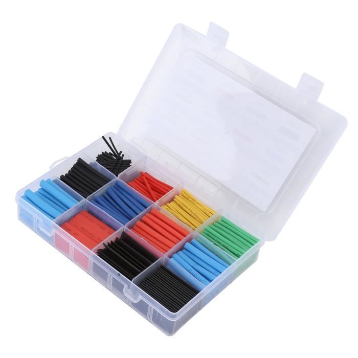 AiQInu Thermorétractable Tube, 560 Pièces Gaine Thermoretractable, 2:1 Gaine Thermo, Gaine Thermorétractable Etanche, Manchon Thermoretractable, Isolation Electrique Tube - Foto 8