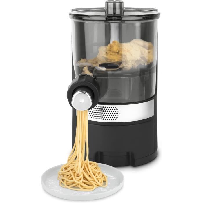 Machine à Pâtes H.Koenig HOMY90 - 600g, 6 Programmes Dont Sans Gluten, 7 Moules Inclus | Pâtes Fraîches Maison