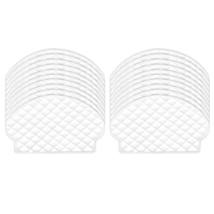 Lot De 50 Tampons Jetables Pour Aspirateur Deebot Ozmo T8 Aivi T8 Max T9 Powermax 90049579