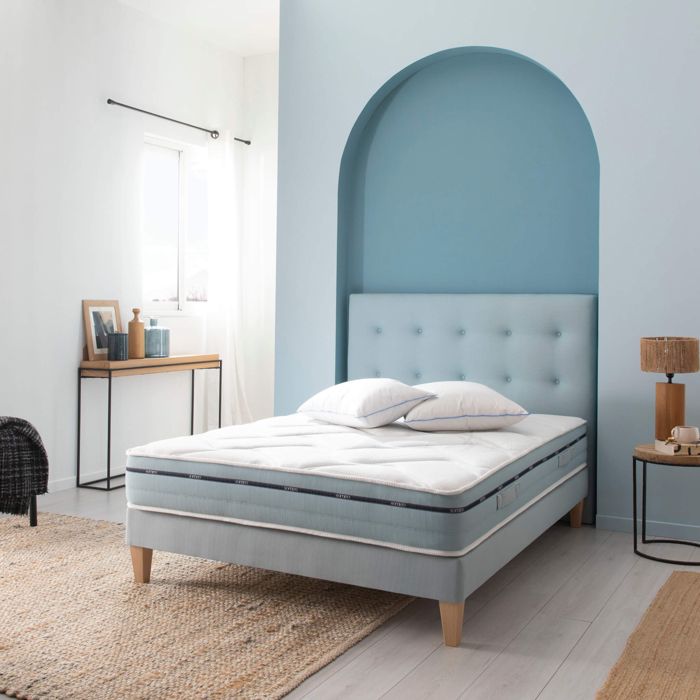 Matelas mémoire de forme Songe 500 - SOMEO 140x200 - Blanc - Garantie 7 ans - Someo Matelas mémoire de forme Songe 500 - SOMEO 140x200 - Blanc - Garantie 7 ans - Someo