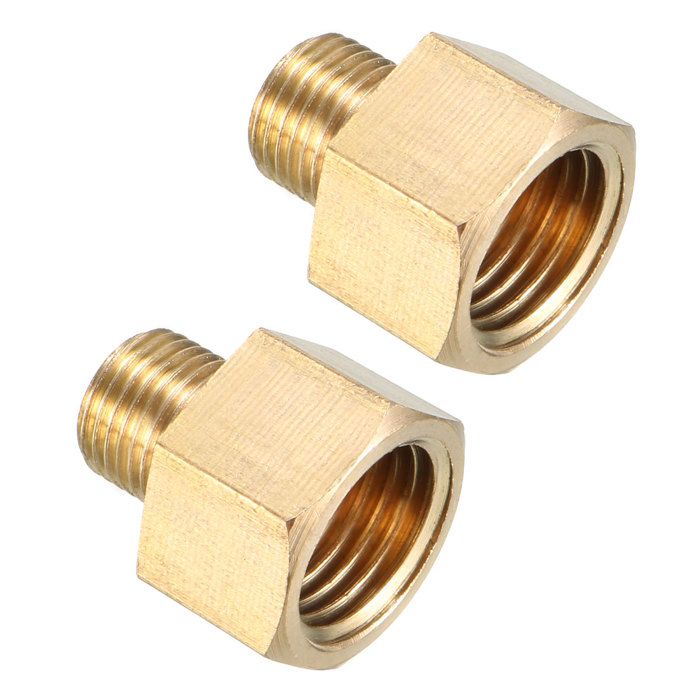 Raccord Laiton 1/2" SAE Mâle X 3/4" SAE Femelle - Adaptateur Pour Tuyaux évasés (gaz, Climatisation)