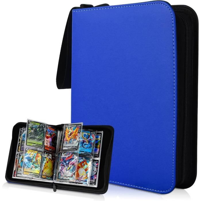 Classeur Cartes Collection - Cuir PU, 612 Cartes, Zippé, Compatible Pokémon, MTG, Yu-Gi-Oh! - 9