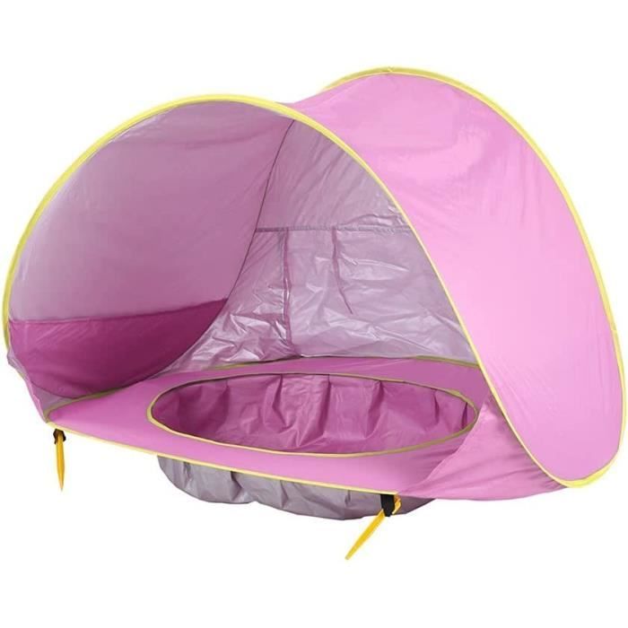 Tente De Plage Bébé Pop-Up Anti-UV 50 Outtec, Avec Poches à Sable - 9