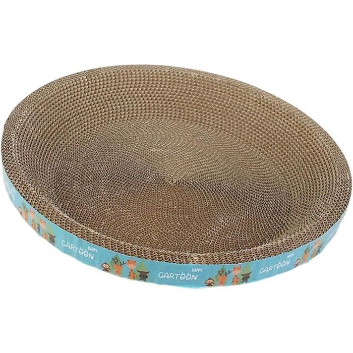 Griffoir Et Maison Pour Chat En Carton Rapidbok - 30x30x30 Cm, Forme Patte - Avec Herbe à Chat Bio - Pour Chats Jusqu'à 5 Kg