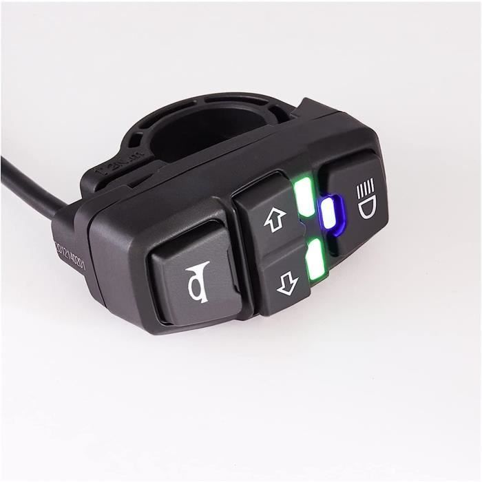 MOMOALA Levier Commande Interrupteur Lumière Gauche Universel Avec Levier Frein - Scooter GY6 50cc 150cc