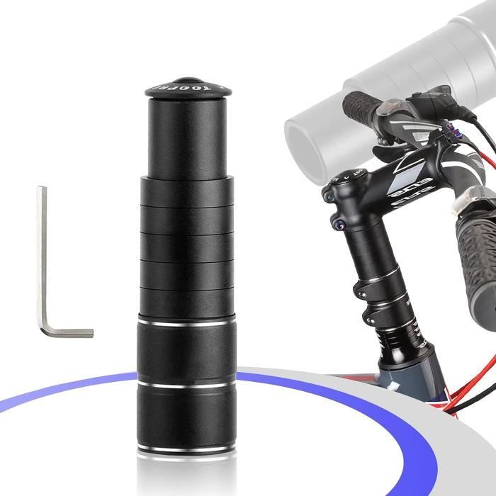 GOTOTOP Potence de vélo courte Tige de bicyclette courte processus de sablage anodique en