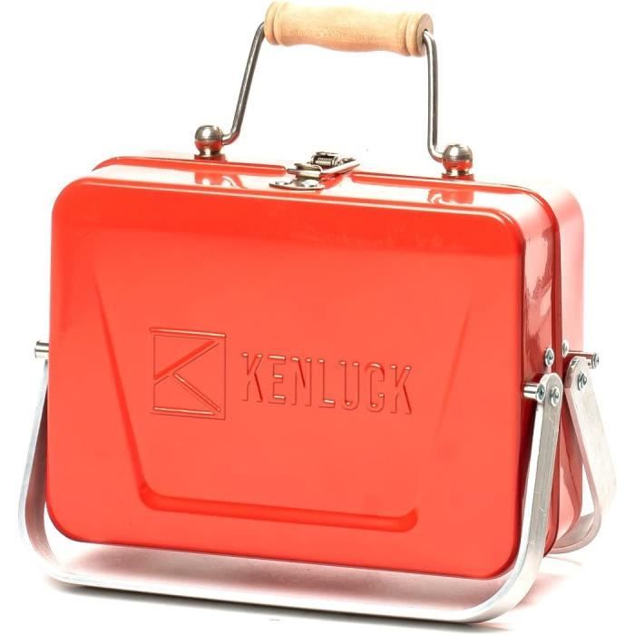 Petit Barbecue Charbon De Bois Portable - Idéal Pour Table, Camping Et Extérieur