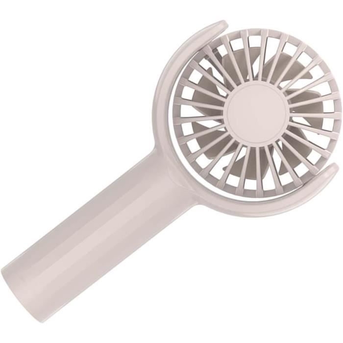 Aecooly Ventilateur Portable à Main, Mini Ventilateur de Poche, USB Rechargeable [24H d'Autonomie], Petit Pliable pour Voyage, Été, Cadeau Femme et Fille-Rose