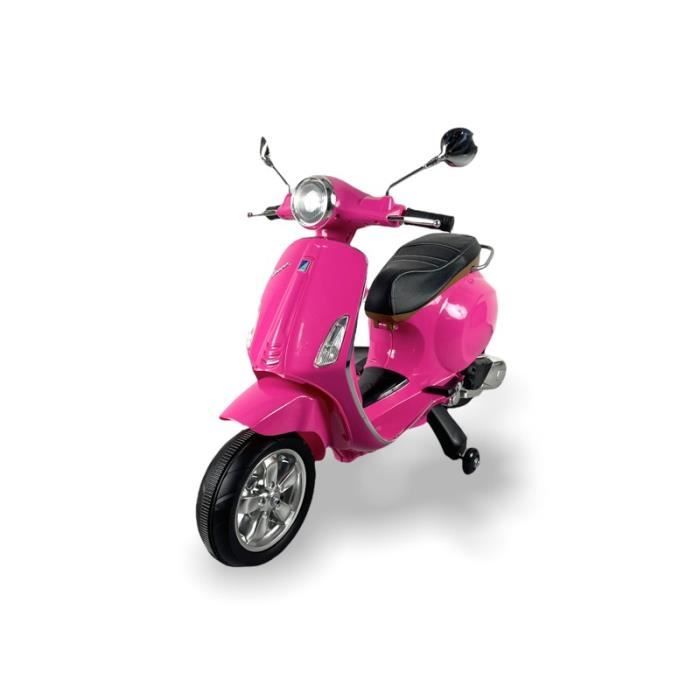 Vespa Scooter Moto Electrique Pour Enfants 6V, 4,5A, 5km-h, 1-5