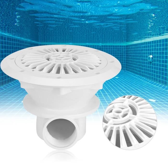 Wifehelper Drain Principal Piscine Creusée - Buse De Drainage Sol ABS Robuste Et Facile à Installer