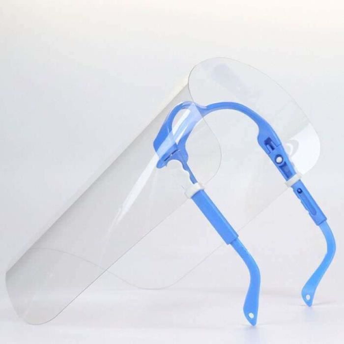 Lot De 2 Visières De Protection Faciale Anti-buée - Réutilisables, Sangle Réglable, Pour Usage Quotidien Ou Professionnel