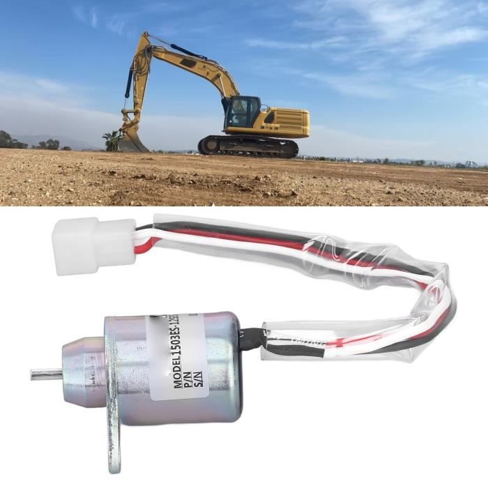 Électrovanne D'Extinction 1503ES-12S5SUC5S 12V Pour Excavatrice YANMAR
