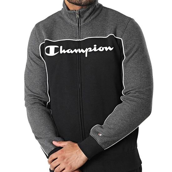 Survetement Homme Champion Full Zip Suit Noir Manches Longues Respirant Multisport Indoor Noir Cdiscount Pret a Porter