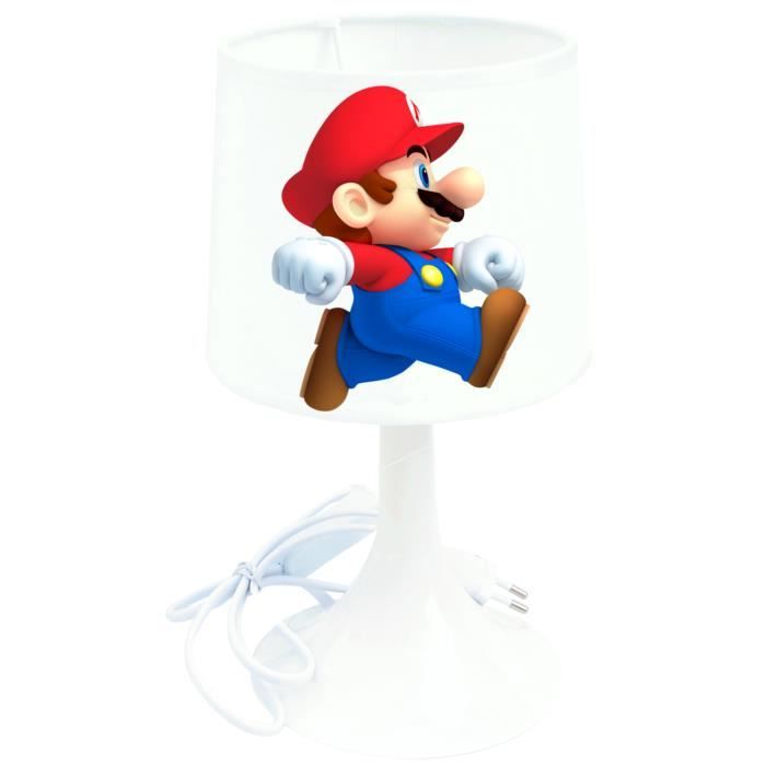 Lampe à poser,Lampe de table décorative Super Mins wind,lampe de chevet  créative tricolore Super Mario pour chambre - warm light - Cdiscount Maison