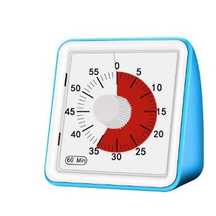 Time Timer minuterie visuelle pour la maison, 1 unité, bleu azur