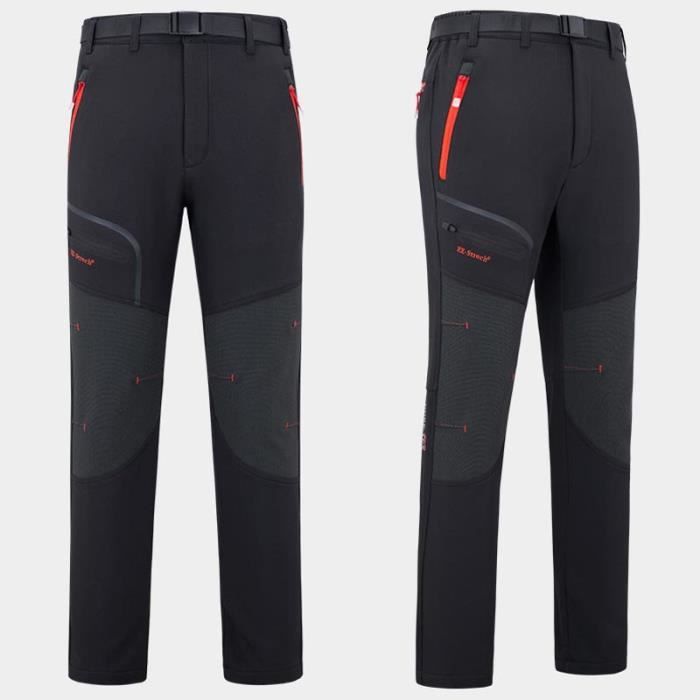 Pantalon Ski Randonnee Homme Imperméable Hiver Pantalon Montagne