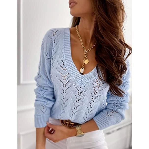 Pull fin femme