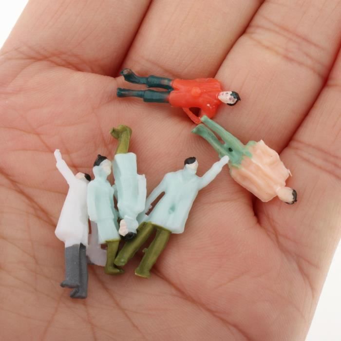 Jeu D'Assemblage CRAZE CH7K0 50pcs tous assis O échelle 1:43 figurines
